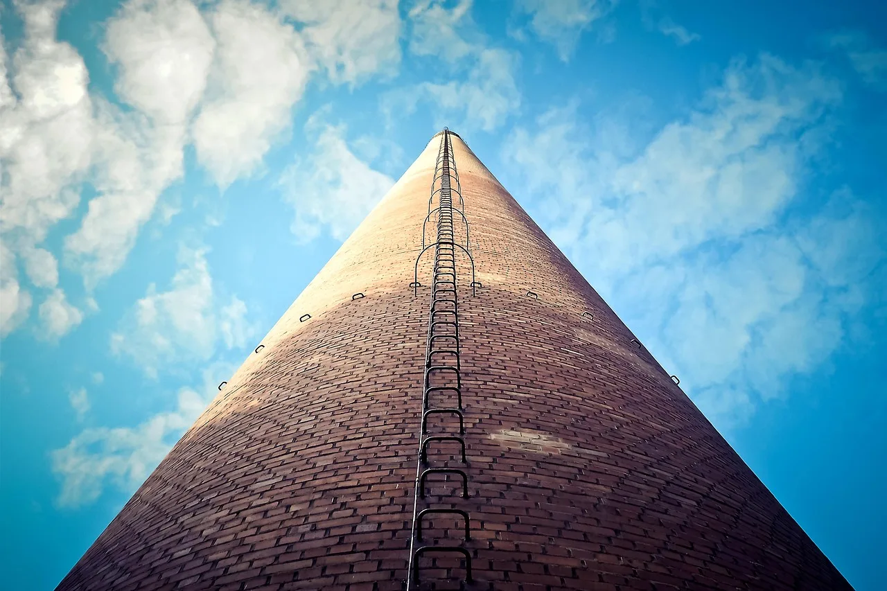 chimney, building, coking plant, bill, abandoned, industry, ruin, old factory, architecture, old, factory building, brick, ladder, old building, heaven, blue, zollverein colliery, ladder, ladder, ladder, ladder, ladder. GST/HST for Canadian chimney sweeps: the CRA threshold, Quebec QST, BC PST and Ontario HST