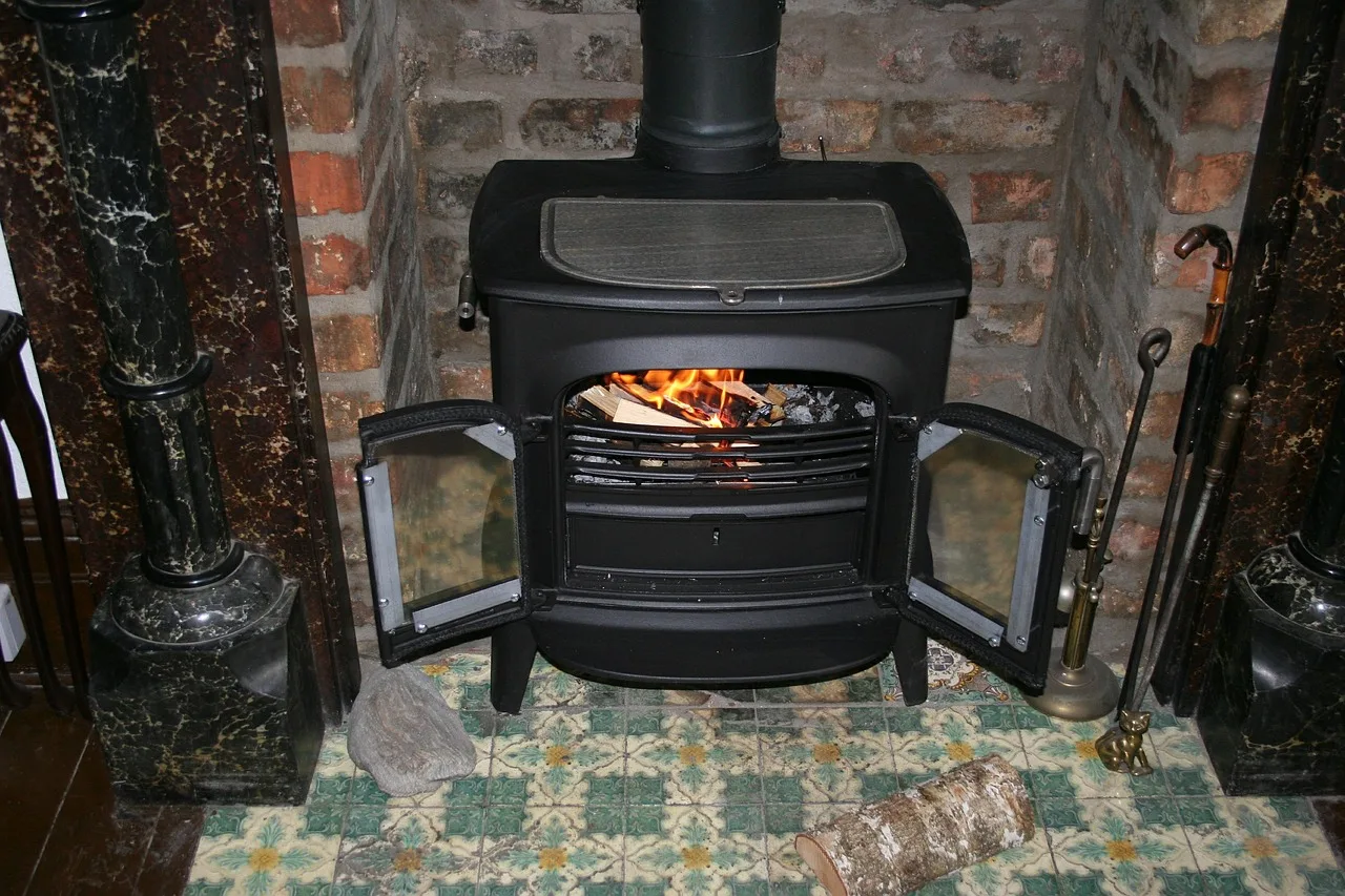 fireplace, wood burning stove, flame, fire, glow, glowing, red, open doors, tiled, victorian, bricks, marble, chimney, fireplace, fireplace, fireplace, chimney, chimney, chimney, chimney, chimney. What to say about your chimney sweep services, credentials and seasonality