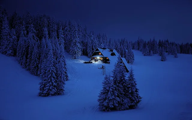 snow, winter, mountains, house, home, night, light, cozy, hope, view, nature, landscape, poland, forest, cottage, shelter, target, snow, snow, winter, winter, winter, winter, winter, house, home, home, night, cozy, hope. How cottage country changes chimney work in Muskoka and the Laurentians