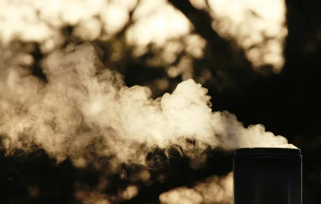 smoke, smoking, chimney, heat, morning, light, glowing. How to Market a Chimney Sweep Business in the Off-Season