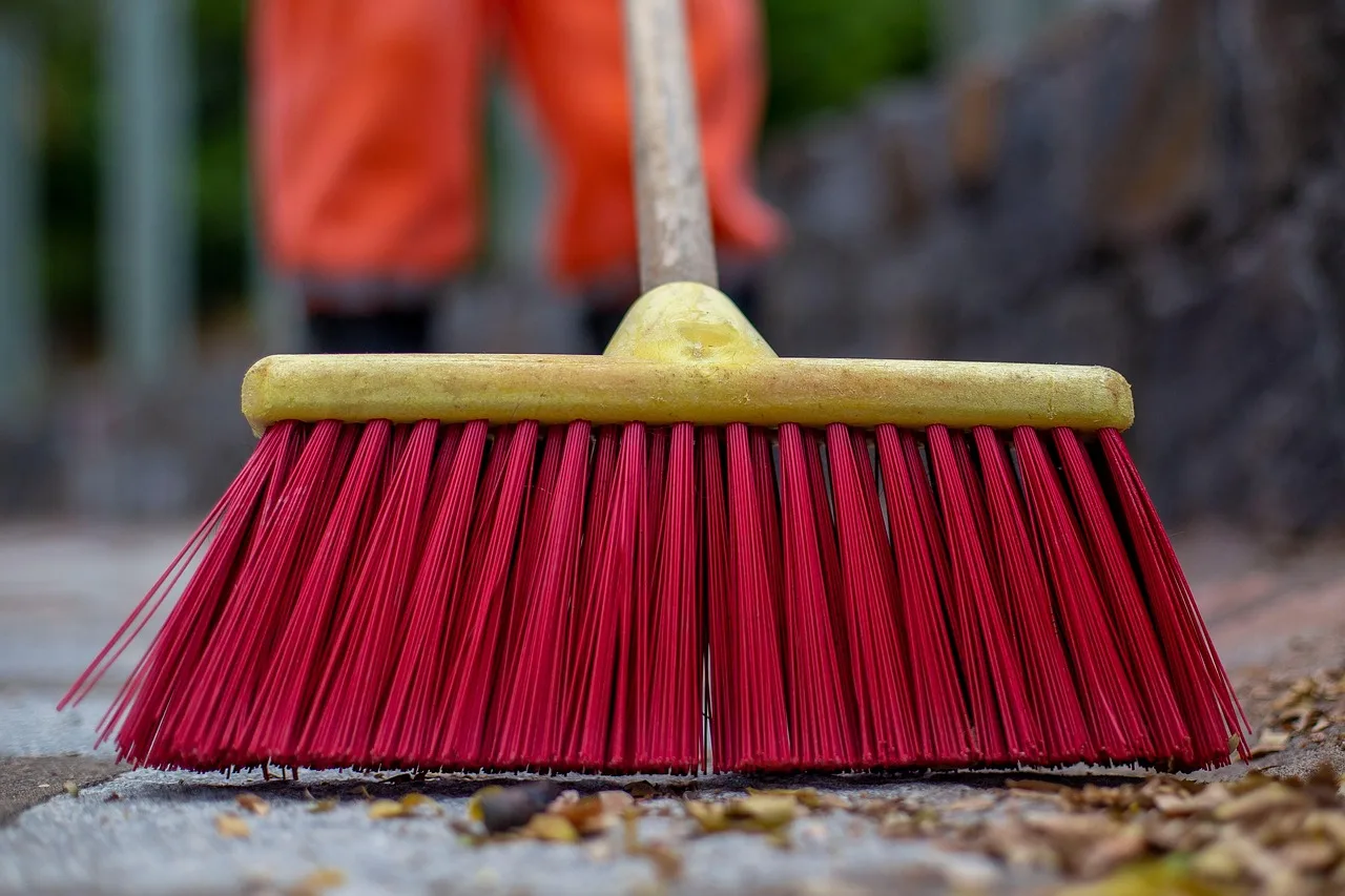 broom, cleaning, sweep, outdoors, street, pavement, urban cleaning, closeup, broom, broom, broom, broom, broom, sweep, sweep. Chimney sweep trends reshaping capacity and scheduling